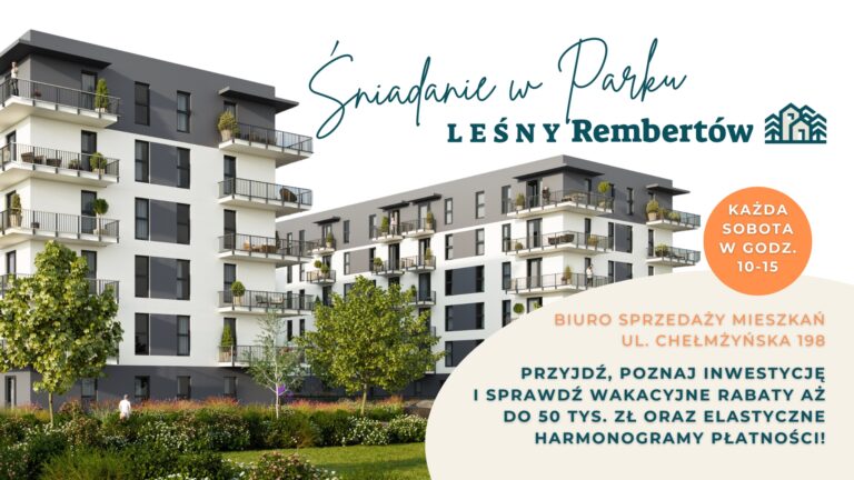 Śniadanie w Parku, czyli… sobotnie poranki w Parku Leśnym Rembertów